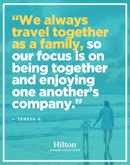 Hilton Grand Vacations Owner picture quote. 